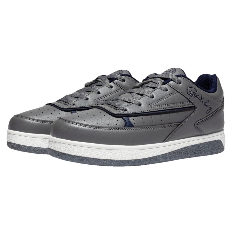 Patrick Ewing Men's Athletics REBOUND ORION LO Grey/Navy/White Sneaker Size 8.5